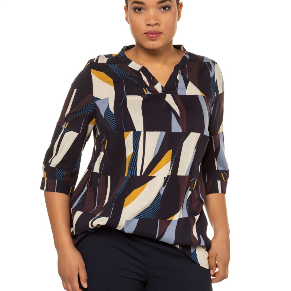 ULLA POPKEN BLOUSE plus size